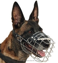 Malinois Best Wire dog muzzle