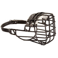 Cage Muzzle for Airedale Terrier | Winter Dog Muzzle