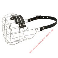Large Wire Basket Dog Muzzle for Boxer