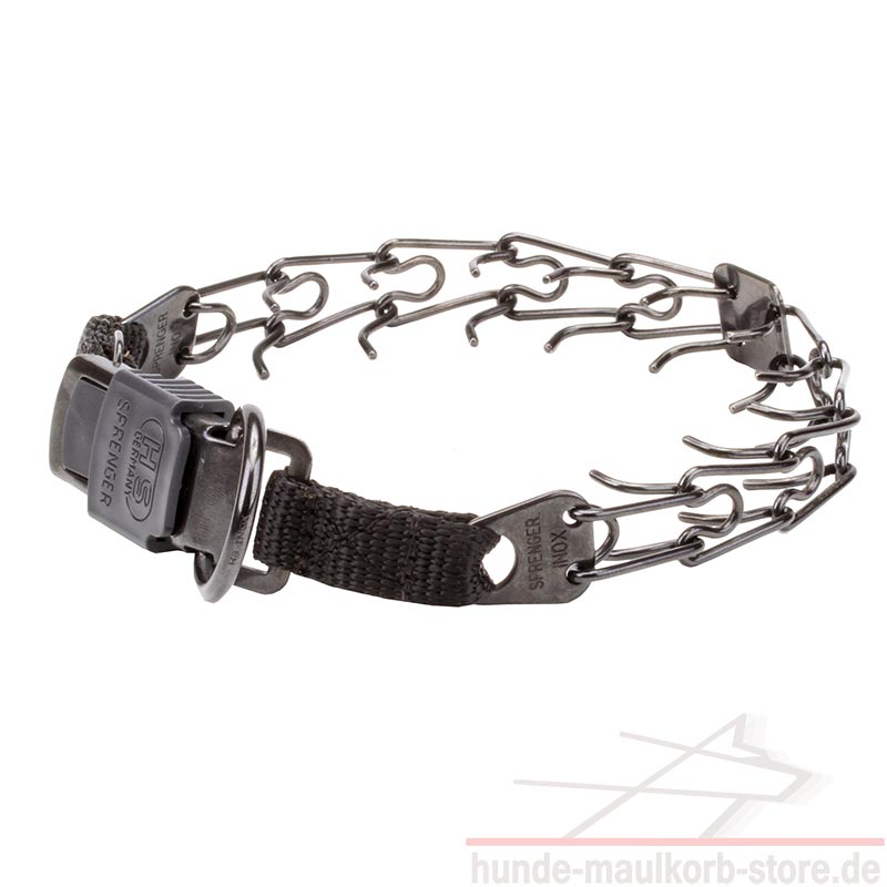 Schwarzes Stachelhalsband von Herm Sprenger €41.9