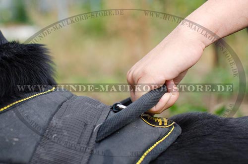 Schweizer Sennenhund Brustgeschirr aus Nylon mit Griff