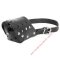 Leather dog muzzle "Everyday" for medium size dogs