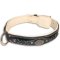 Exclusive Braided Nappa Padded Handmade Leather Dog Collar