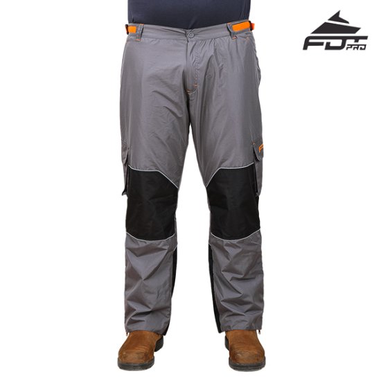 "Pro Pants" dunkel-graue Trainer Hose