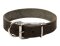 Schlichtes Hundehalsband Leder 4 cm