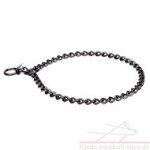 Herm Sprenger Kettenhalsband schwarz 3 mm