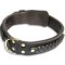 Handgefertigtes geflochtenes Hundehalsband Leder