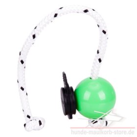 Top-Matic Fun Ball Mini grün für Kleinhund und Junghund mit Magnet