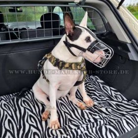 Wire Basket Dog Muzzle for Bull Terrier | Best Dog Muzzle