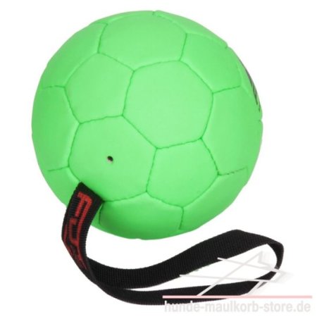 Grünes Spielzeug Hundeball für große Hunderassen, 15 cm