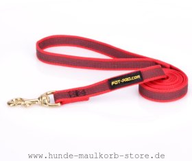 Hundeleine Nylon 180 cm gummiert