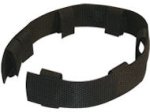 Schwarze Verkleidung Nylon für Dressurhalskette Herm Sprenger
