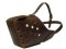 Large breeds leather Dog Muzzle for Police Work