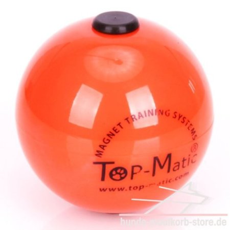 Top-Matic Technic Ball orange für Dressur des Hundes, 6.8 cm