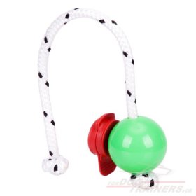 Grüner Top-Matic FUN MINI Ball mit Maxi Power-Clip