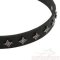 Silver Stars Dog Collar, Sky Wonder