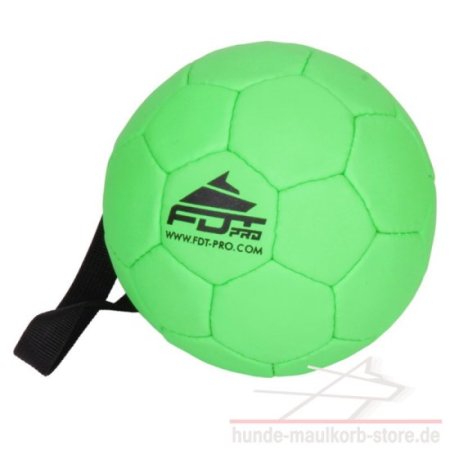 Grünes Spielzeug Hundeball für große Hunderassen, 15 cm