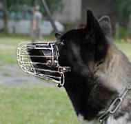 Drahtmaulkorb für große Akita und Husky