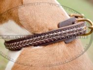 Amstaff Flechten-Design Halsband