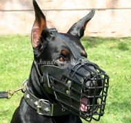 Wire Muzzle for Doberman | Fully Padded Muzzle