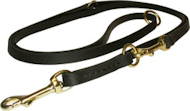 Multi-function Leather dog leash for training, walking, tracking