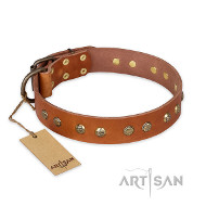 Elegantes Lederhalsband von FDT Artisan "Spring Flavor" Elegantes Lederhalsband von FDT Artisan "Spring Flavor"