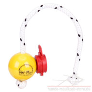 Fun Ball Mini SOFT gelb mit rotem Magnet-Clip Top-Matic