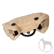 Bite Pillow for Puppy | Jute Bite Sleeve for Puppy Training