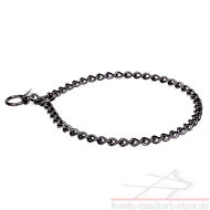 Herm Sprenger Kettenhalsband schwarz 3 mm