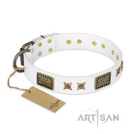 Entzückendes Lederhalsband "Hour of Triumph" von FDT Artisan Entzückendes Lederhalsband "Hour of Triumph" von FDT Artisan