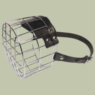 Large size Wire Basket Dog Muzzle for big size dog breeds