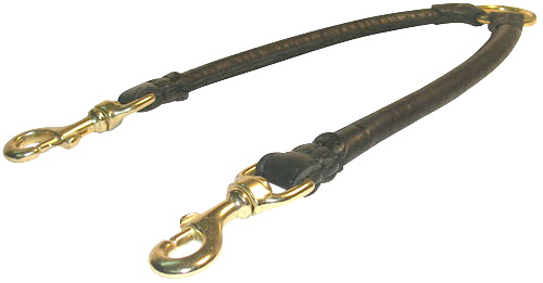 Round dog leash