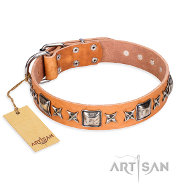 Lederhalsband "Silver Chic" von Artisan FDT Lederhalsband "Silver Chic" von Artisan FDT