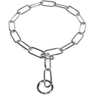 Halskette extralanggliedrig mit 2 geschweißten Ringen 4 mm