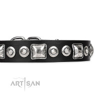 Lederhalsband von FDT Artisan "Eternal Beauty and Style"
