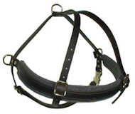 Tracking Leather Dog Harness for Pulling and Walking