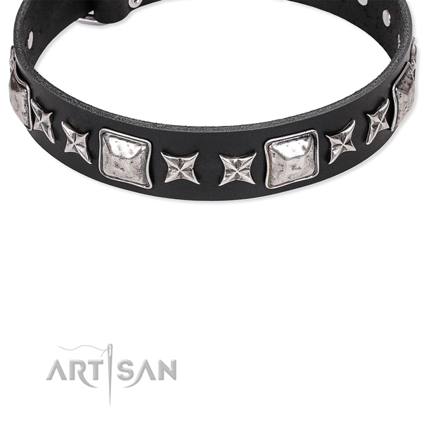 elegantes Artisan FDT Hundehalsband 