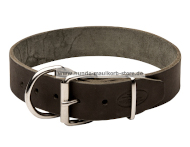 wide leather collar for big dogbreeds