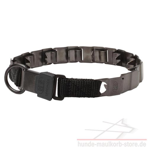schwarzes Stachelhalsband 