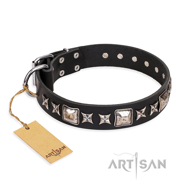 FDT Artisan stilvolles Lederhalsband