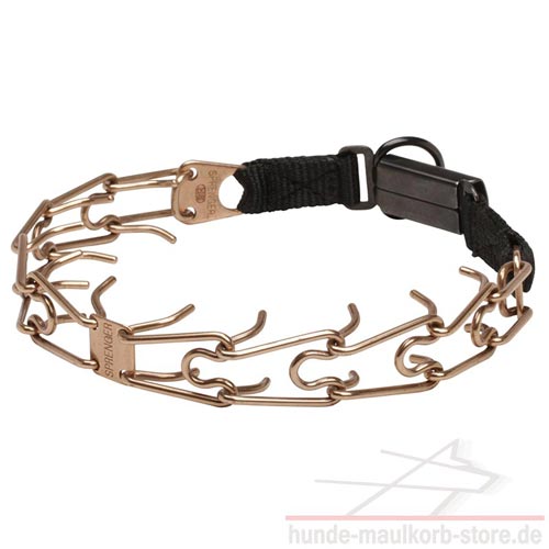 
Hypoallerigisches Halsband mit Stacheln in zwei Reihen