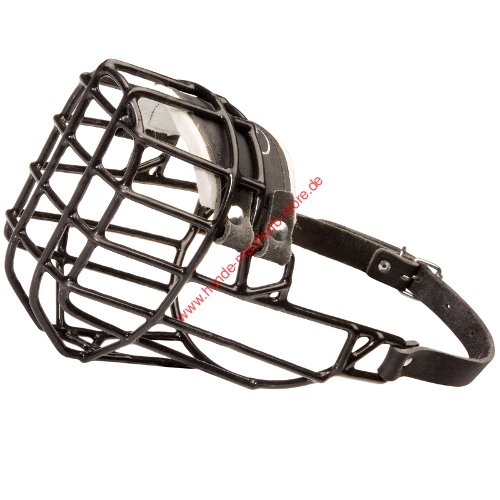 wire basket dog muzzle ruberrized