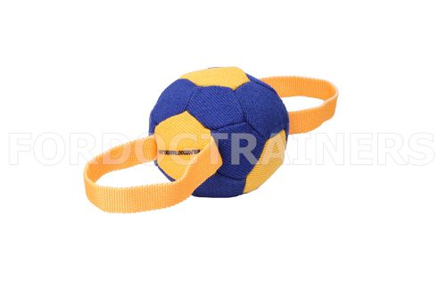 French Linen Ball mit Handschlaufen - zum Schließen ins Bild klicken