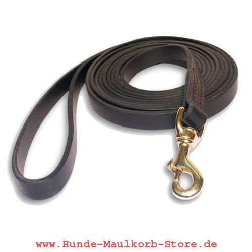Practical Leather Lead, Handmade - Click Image to Close