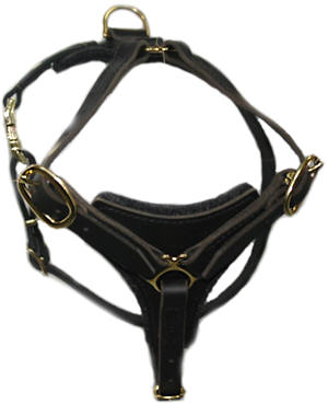 Tracking Harness Leather, Walking Dog Harness