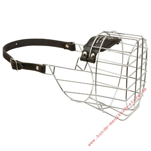 Wire Large Basket Dog Muzzle for Cane Corso