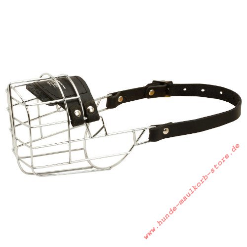 Wire Large Basket Dog Muzzle for Dalmatian