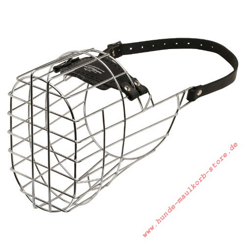 Wire Large Basket Dog Muzzle for Great Dane
