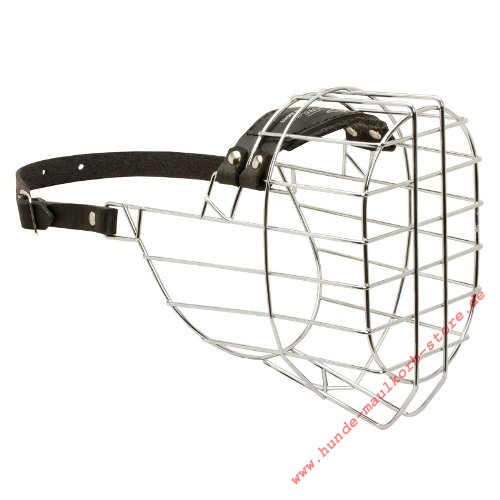 Wire Large Basket Dog Muzzle for Rottweiler