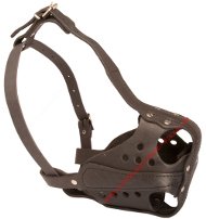 New leather working muzzle, optimum ventilation